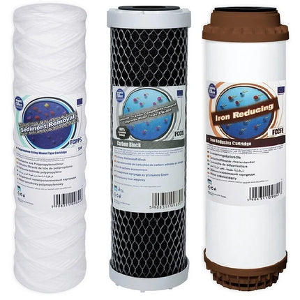 Aquafilter FCPP5 FCCBL FCCFE replacement cartridges set Filter Set Aquafilter   