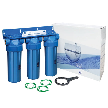 Aquafilter filter housing FHPRN12-B-TRIPLE 1/2" BSP Filter Housing Aquafilter