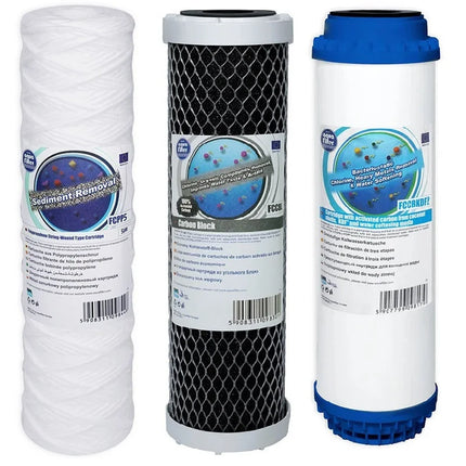 Aquafilter FCPP5 FCCBL FCCBKDF2 replacement cartridges set Filter Set Aquafilter   