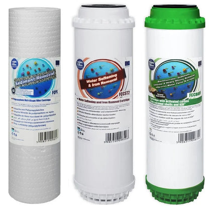 Aquafilter FCPS5 FCCST2 FCCBKDF replacement cartridges set Filter Set Aquafilter   