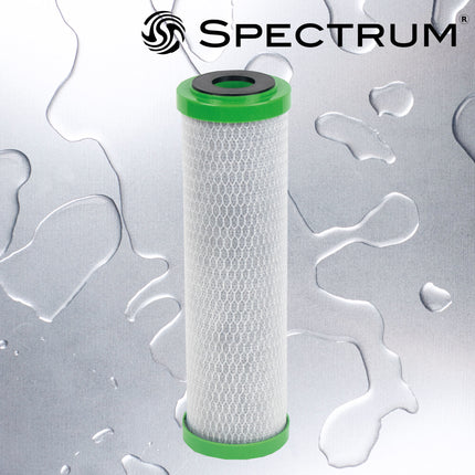 SPECTRUM FibreOnyx Lead Reduction Carbon Filter 0.5µm 93/4" Carbon Cartridge Spectrum   