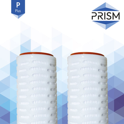 Prism Plus Pleated Polypropylene Filter 40" Pleated Filter Prism 50 Micron Gaskets 