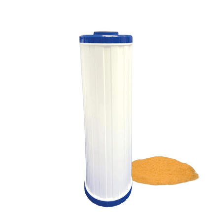 Spectrum 10" Large Diameter Cartridge Shell filled with Softening Resin (SRSO) - GroAqua