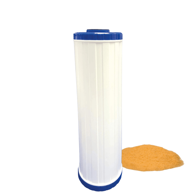 Spectrum 20" Large Diameter Cartridge Shell filled with Softening Resin (SRSO) - GroAqua