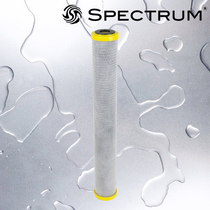 Spectrum FibreOnyx Chloramine Carbon Filter 5 Micron 20" (PFBC) - GroAqua