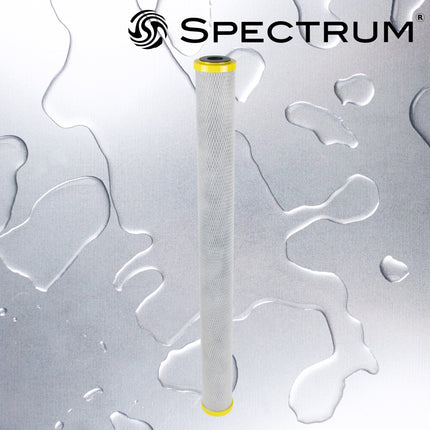 Spectrum FibreOnyx Chloramine Carbon Filter 5 Micron 30" (PFBC) - GroAqua
