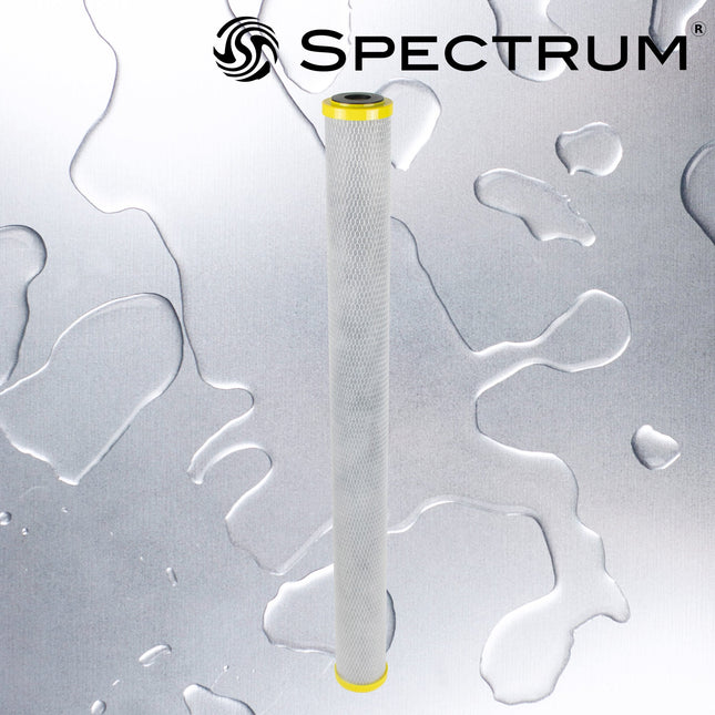 Spectrum FibreOnyx Chloramine Carbon Filter 5 Micron 30" (PFBC) - GroAqua