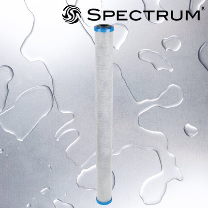Spectrum FibreOnyx Economic Carbon Filter 5 micron 30" (EFBC) - GroAqua