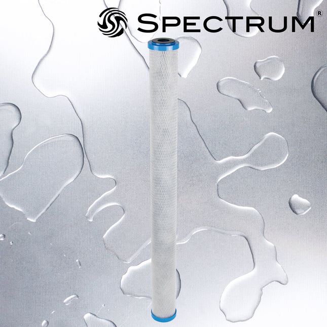 Spectrum FibreOnyx Economic Carbon Filter 5 micron 30" (EFBC) - GroAqua