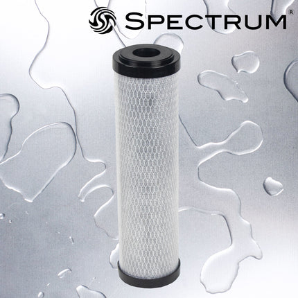 Spectrum FibreOnyx Electroplting Carbon Filter 9 3/4" (SFBC - EL) - GroAqua