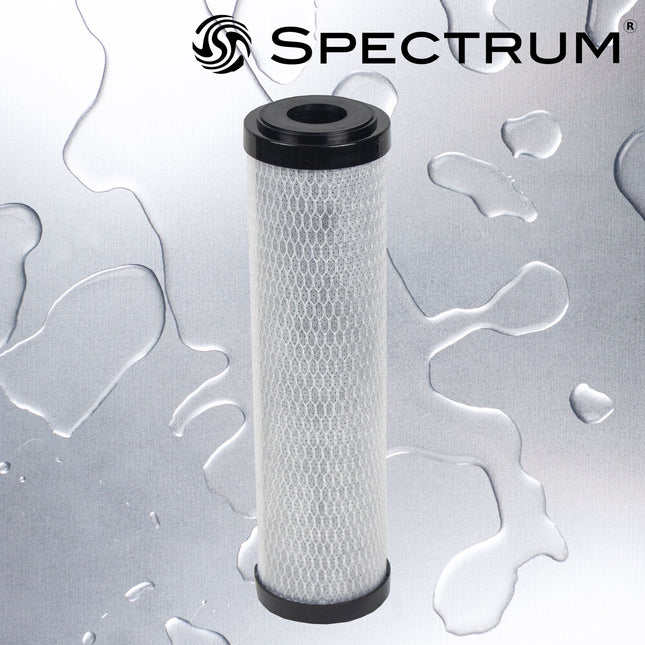Spectrum FibreOnyx Electroplting Carbon Filter 9 3/4" (SFBC - EL) - GroAqua
