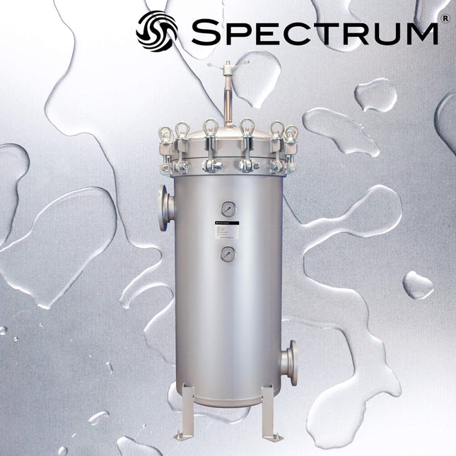 SPECTRUM INOX Bag Housing 2 X Size 2 3" DN80 Bag Filter Housing Spectrum
