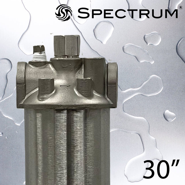 Spectrum Inox Economic (EFH) Housing, 30", 1" Ports Filter Housing Spectrum