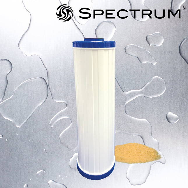 SPECTRUM ION-X Nitrate Removal Filter 10" for Large Diameter Resin Cartridge Spectrum