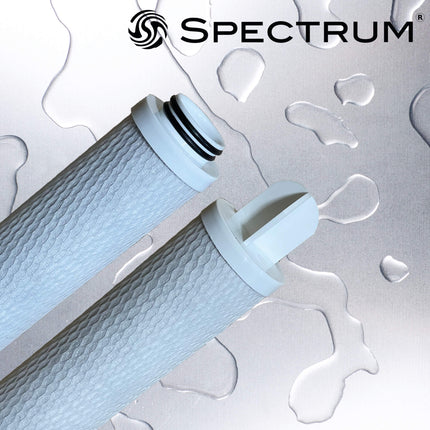 Spectrum SCB - S Slim Standard Carbon Block, 5 Micron 40" - GroAqua