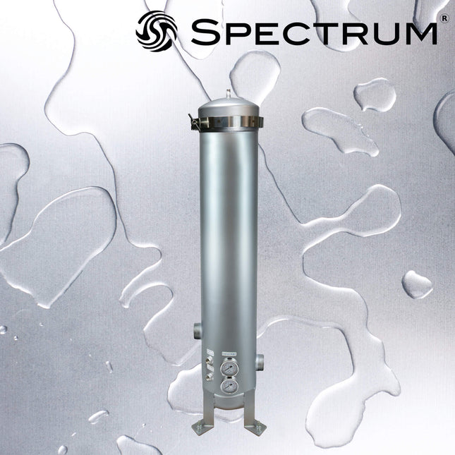 Spectrum Standard Inox Multi Round Filter Housings Filter Housing Spectrum 10" x 2.5" 3