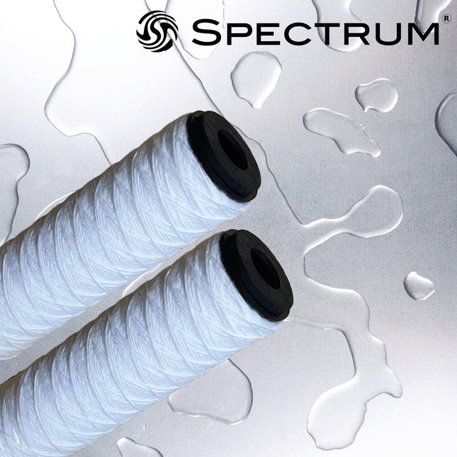SPECTRUM Wound Carbon Filter 5 Micron 248mm 9 3/4" - GroAqua