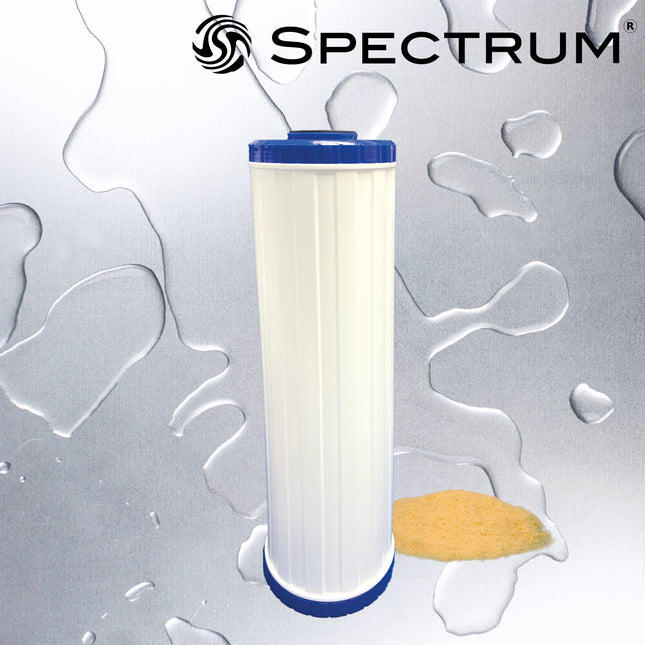 SPECTRUM ION-X Nitrate Removal Filter 10" for Large Diameter Resin Cartridge Spectrum   