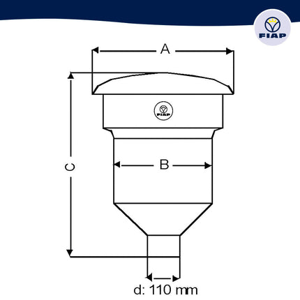 FIAP Pendulum Feeder Hopper 40 kg Demand Feeder Part FIAP   