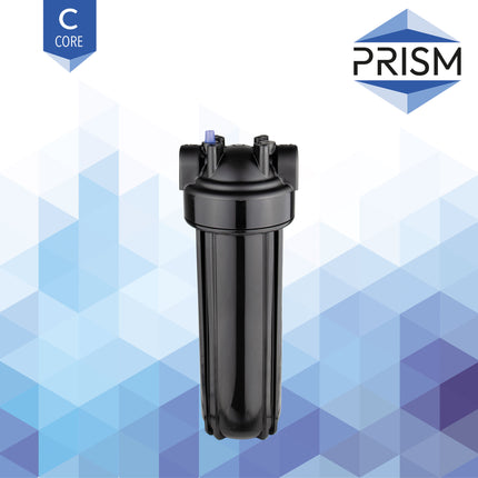 PRISM 10" Black Head PRV Black Sump Housing Filter Housing Prism 3/4  