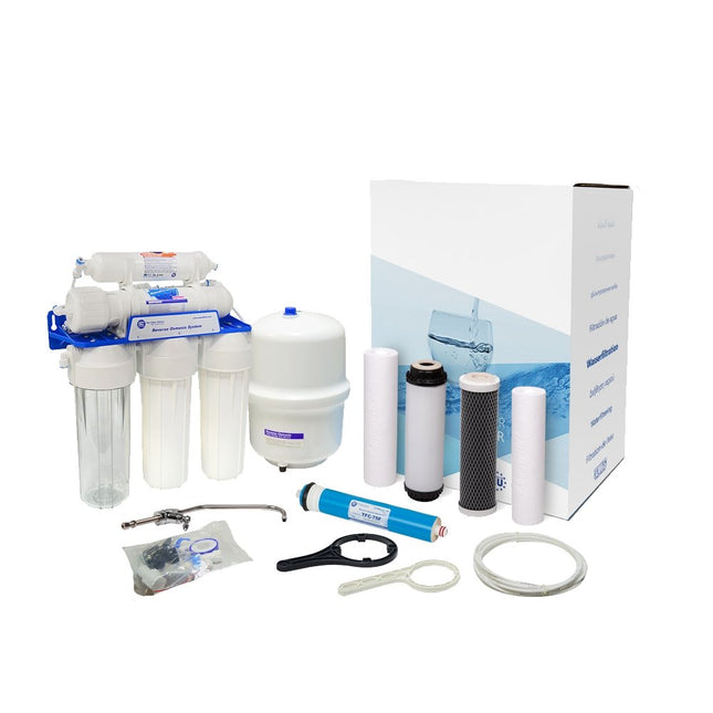 Aquafilter 6 Stage Reverse Osmosis System with Mineralizing Cartridge Residential RO System Aquafilter Yes  