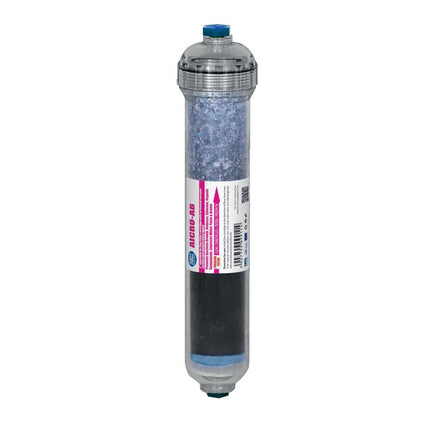 Aquafilter AICRO-AB 2″ x 10″ In-line Cartridge Coconut Shell Activated Carbon Carbon Cartridge Aquafilter
