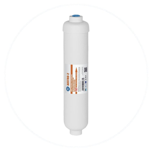 Aquafilter AISTRO-2 2" x 10" in-line water softening and iron removal cartridge Softening Cartridge Aquafilter