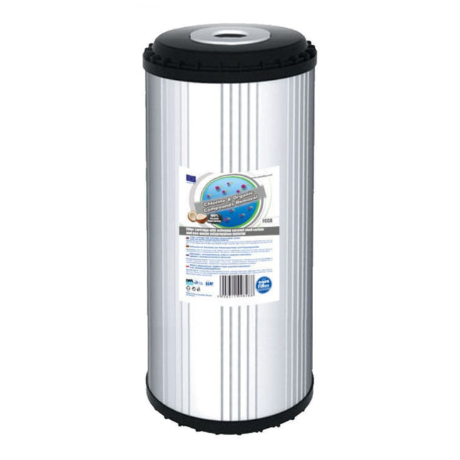Aquafilter FCCA10BB 10" Big Blue granulated activated carbon cartridge mix blend multimedia Carbon Cartridge Aquafilter Default Title