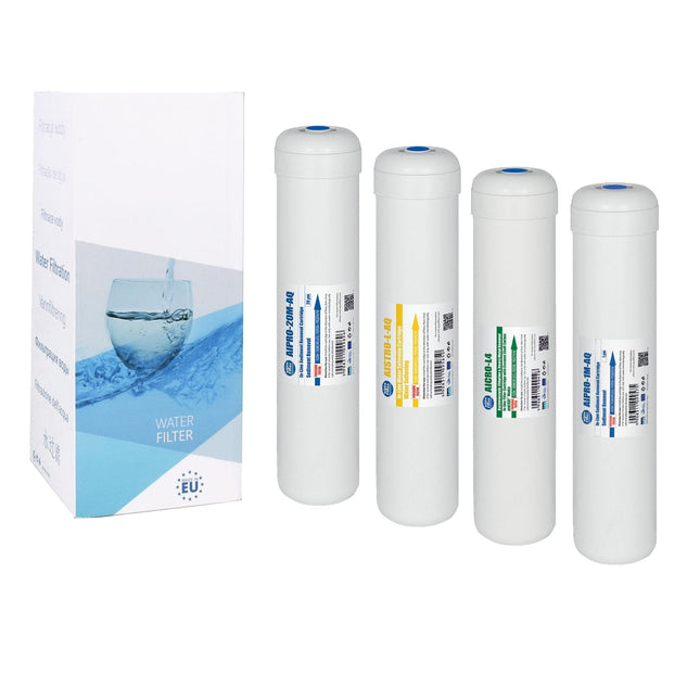 EXCITO-ST-CRT – Set of 4 replaceable in-line cartridges Filter Set Aquafilter