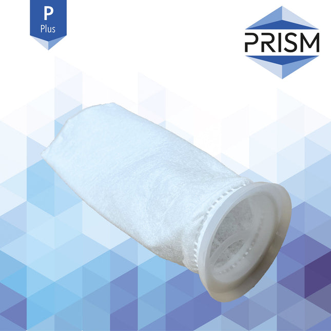 Prism Size 4 Polypropylene Bag Filter (Flared Neck) Bag Filter Prism 25 Micron  