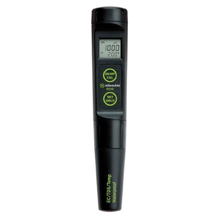 Milwaukee EC59 PRO Waterproof 3-in-1 Conductivity / TDS & Temperature Tester with Replaceable Probe Pocket Tester Milwaukee   