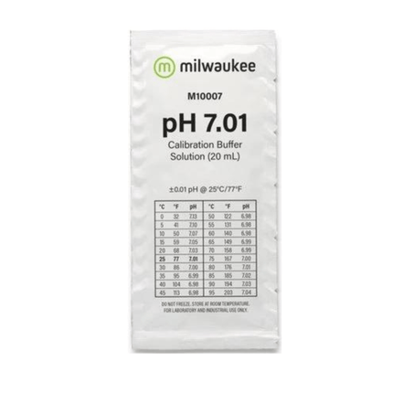 Milwaukee M10007B pH 7.01 Calibration Solution Sachet Sachet Milwaukee Default Title