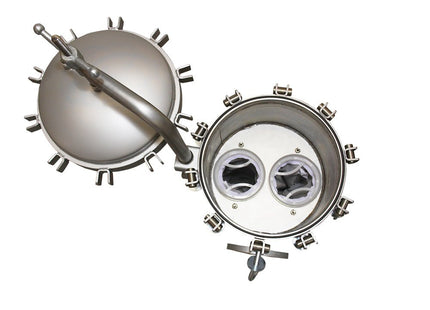 Spectrum INOX Premier Bag Housing 4 x Size 2 4" DN100 - GroAqua