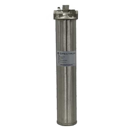 Spectrum Inox Economic (EFH) Housing, 20", 1/2" Ports Filter Housing Spectrum