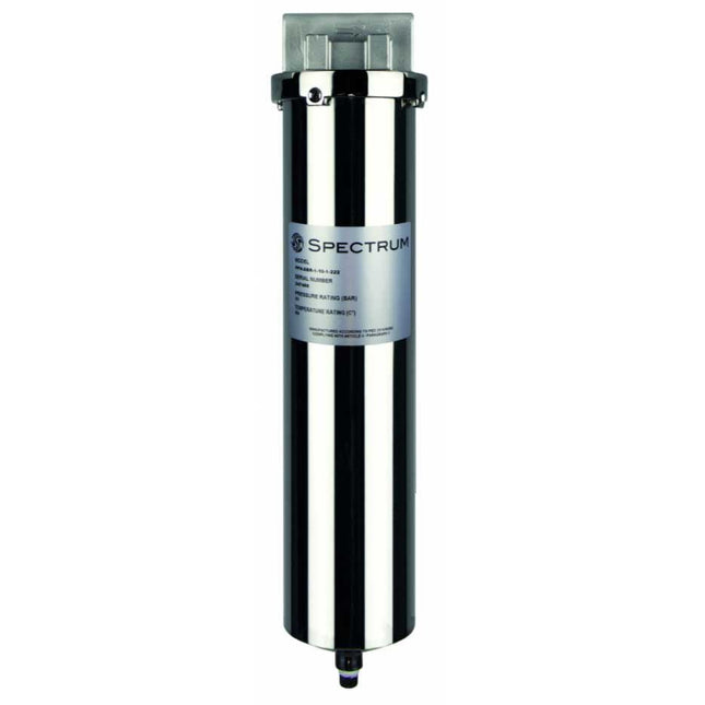 SPECTRUM INOX Premier Filter Housing 1 X 20" 1" Ports & 222 Cup CSF Filter Housing Spectrum Default Title