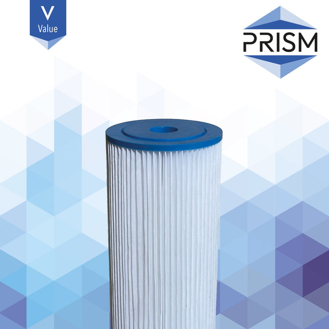 Prism Value Polyester Pleated Filter 9 3/4" Large Diameter Pleated Filter Prism 10  