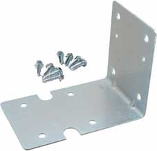 Pentair BB & PBH Housing 316 Stainless Steel plated bracket kit with screws
