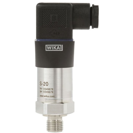 WIKA Pressure Sensor, 0.6bar Max Pressure Reading Current (2-Wire) Wika